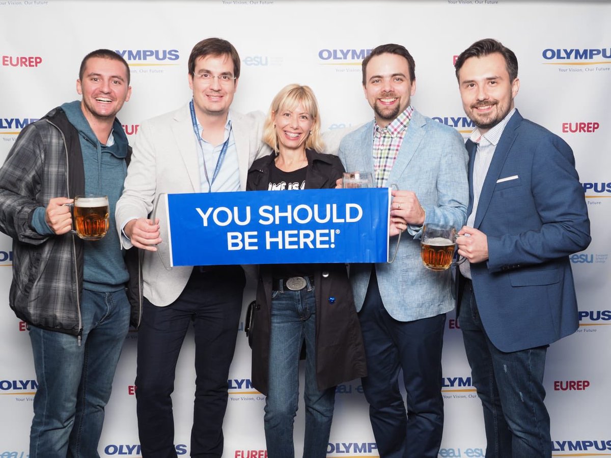 Senjin18's tweet photo. #OlympusEUREP18 @OlympusUrology https://t.co/bSesEeFZOD