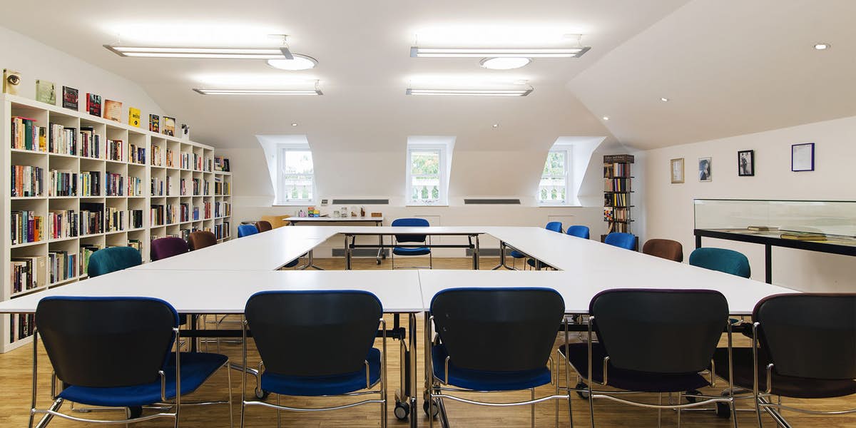 Are you trying to find a great venue in which to host a workshop, conference or planning meeting? The Event Space <a href="/FaberAcademy/">Faber Academy</a> is a wonderful room: somewhere ‘for a hundred visions and revisions,
Before the taking of a toast and tea.’ Check it out: bit.ly/2Pzkca8.