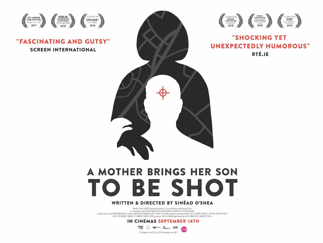 Foyle Film Festival (@foylefilm) on Twitter photo A Mother Brings Her Son To Be Shot is a shocking but unexpectedly humorous portrait of a family and community at war.
Screening at <a href="/MoviebowlDerry/">Brunswick Moviebowl</a> on Sunday, September 16. Director <a href="/SineadEOShea/">Sinead O'Shea</a> will be in attendance to take part in a Q&A:
brunswickmoviebowl.admit-one.eu/?p=details&eve… A Mother Brings Her Son To Be Shot is a shocking but unexpectedly humorous portrait of a family and community at war.
Screening at <a href="/MoviebowlDerry/">Brunswick Moviebowl</a> on Sunday, September 16. Director <a href="/SineadEOShea/">Sinead O'Shea</a> will be in attendance to take part in a Q&A:
brunswickmoviebowl.admit-one.eu/?p=details&eve…