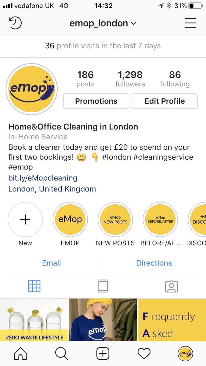 Make sure to check out our Instagram page @emop_london - it’s pretty cool 😉🤟