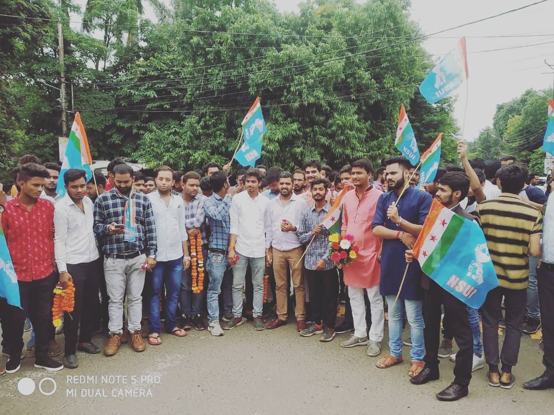 VTripathiINC's tweet image. पूर्व केंद्रीय मंत्री एवं राज्यसभा सांसद कुमारी शैलजा जी का आज भोपाल #NSUI द्वारा स्वागत किया गया।
@shelja
#प्रदेश_प्रवक्ता
#NSUI_SPOKESPERSON