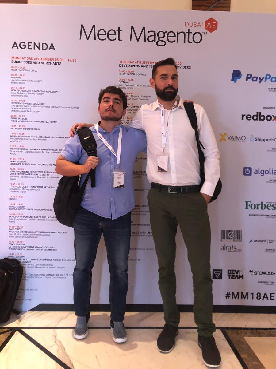 Onestic's tweet photo. #MM18AE @MeetMagentoAE comes to an end, an awesome experience, where we have been able to meet great people within  the ecommerce world.
Thank you for the warm welcome, and we will see you soon.
#OnesticWay https://t.co/9bsh6wShp6
