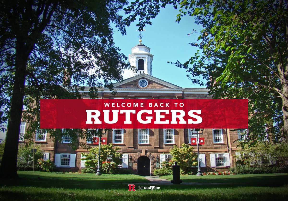Rutgers Scarlet Knights on Twitter: "Welcome Back @RutgersU Students  @RURiotSquad‼️ And happy last, first day to the @RutgersNB Class of 2019!  🎓 #GoRU l 🛡️⚔️ https://t.co/XIIzkUaJ7f" / Twitter