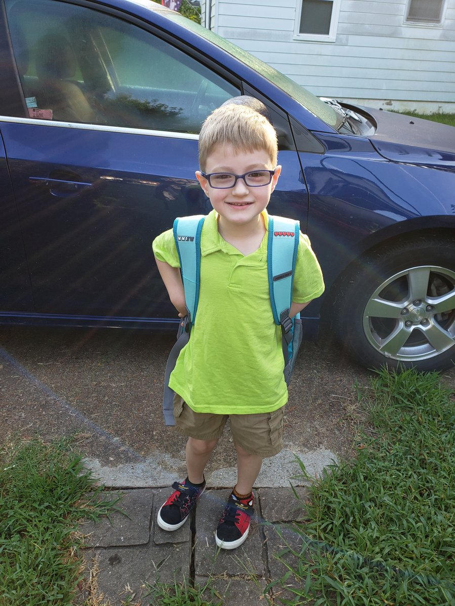 KaeonaKitten's tweet photo. Qapla'
My little Tiberius (The Captain) is on to his first day of 1st Grade at @SGESEagles of @nnschools 🖖
#NNPSPride 🦅 https://t.co/sOabpkZ6jO