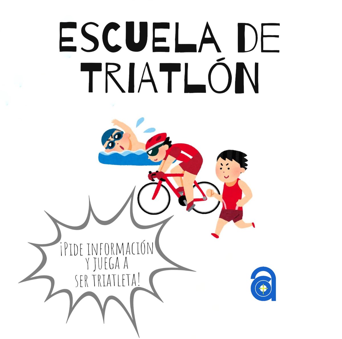 caotriatlon's tweet photo. RT si tú también apuestas por la cantera y la creación de escuelas de triatlón
FAV si este año nos vemos en los juegos escolares https://t.co/fpK4bX5pfE