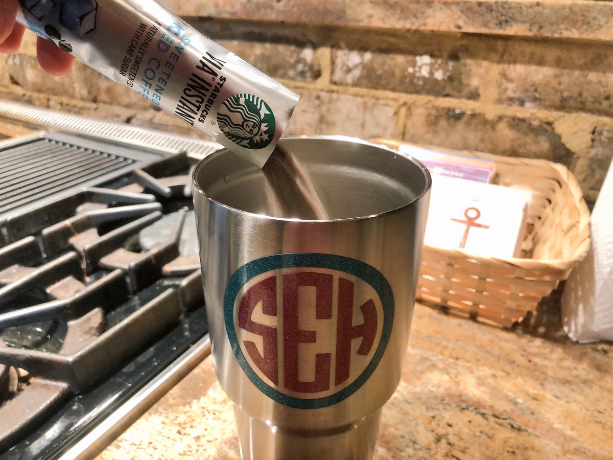 SimoneEli_TV's tweet photo. There isn’t enough iced coffee in the world to transform myself into 22 year old me - who could bounce back from CFB Saturday like it was a stroll in the park. 
😴☕️ #OnlyWeek2 https://t.co/cd0cuObW4a