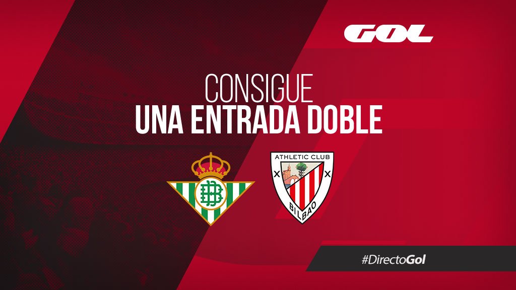 bar_tv's tweet image. 🎁🎟 REGALO | ¿Quieres una entrada doble para el @RealBetis 🆚 @AthleticClub?

Para optar a una de ellas:

📌 Sigue a @Gol 

📌 Haz RT

#DirectoGol