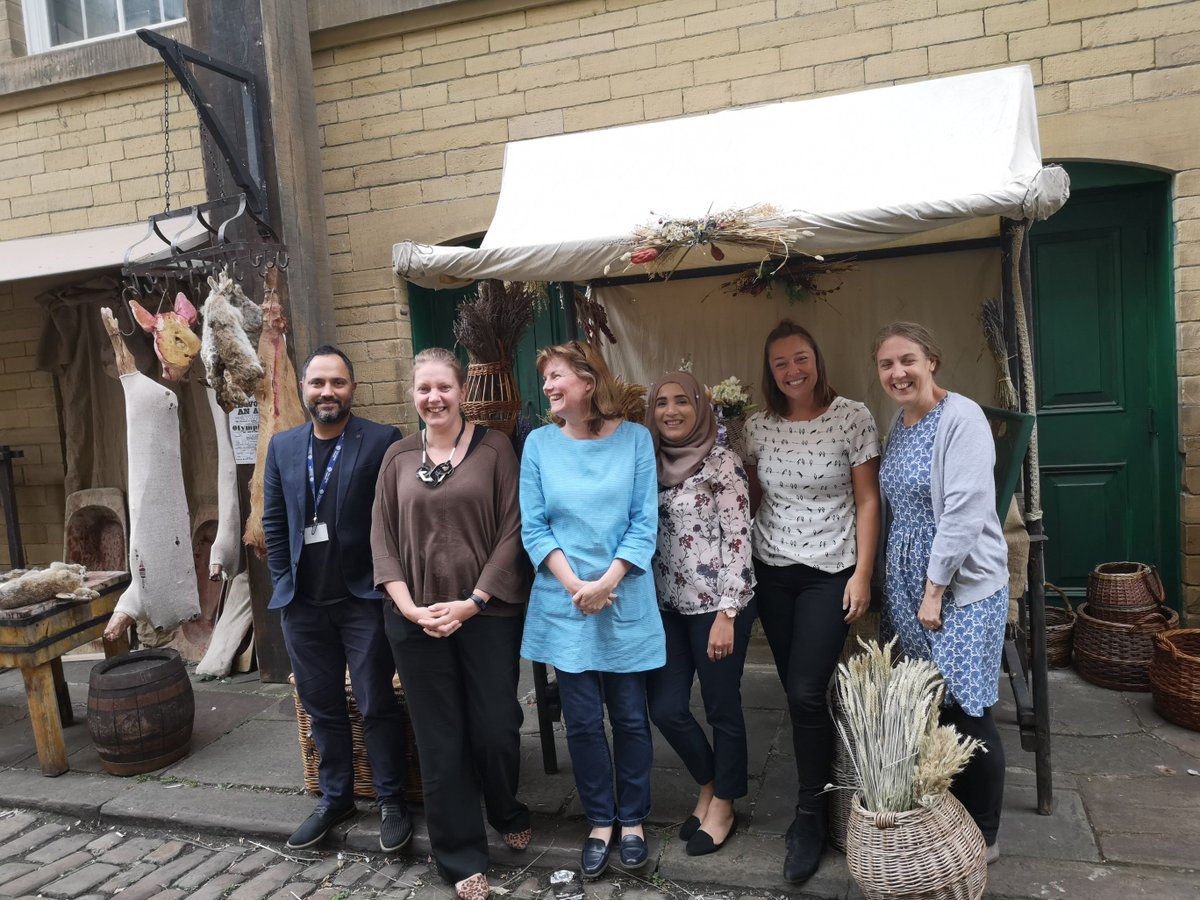 After such a productive few days planning we couldn't resist sneaking onto the BBC set on our doorstep for our 2018-2019 team photo :) #schoolslinking #teambradford #BackToSchool2018