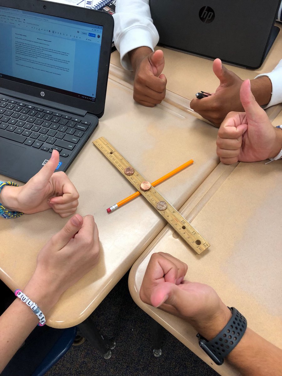 chappell_mr's tweet photo. Stats class exploring mean as a balance point. https://t.co/MPNTGvmN6v