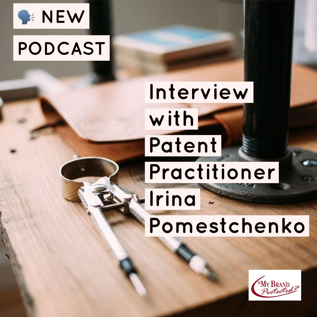 🗣 NEW PODCAST: Interview with Patent Practitioner, Irina Pomestchenko #AMDLAW #isMyBrandProtected #Podcast buff.ly/2LV0Z0l
