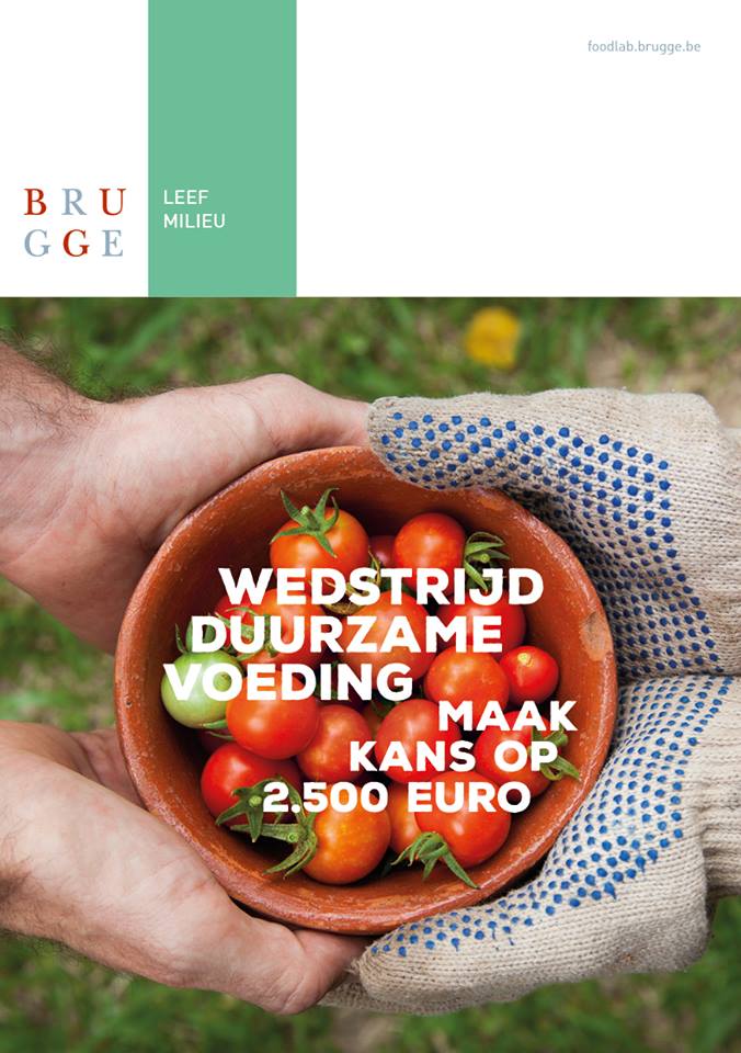 Wil je iets doen met #voedseloverschotten? Iets rond #stadslandbouw of een ander #innovatief project rond duurzame voeding? 
Doe nu mee met de wedstrijd 'duurzame voeding' van de Stad en maak kans op een geldprijs van 2.500 euro! Alle info en inschrijven: foodlab.brugge.be/wedstrijd-duur…
