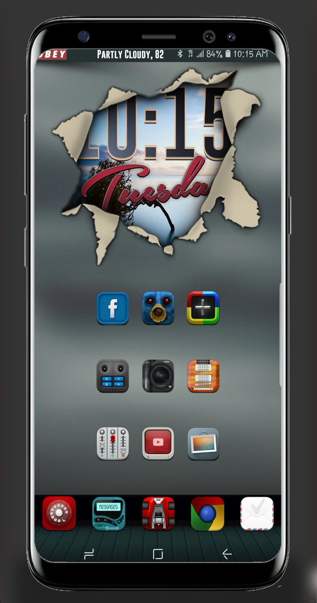 Fattone66's tweet image. Starting today with #sublimity by @Subywrex plus @spencerdawson3 #klwp.