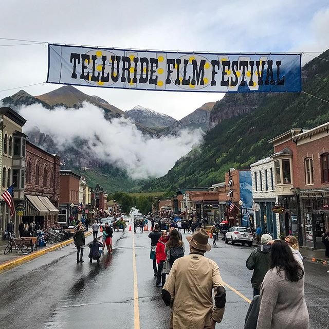 Telluride_tv's tweet photo. A very fun and busy weekend for this year's #TellurideFilmFestival. Which film was most notable for you?

#tff45 #TTV #TellurideTV #telluride #colorado

📷: @strayimages https://t.co/i8NcLF0ywq