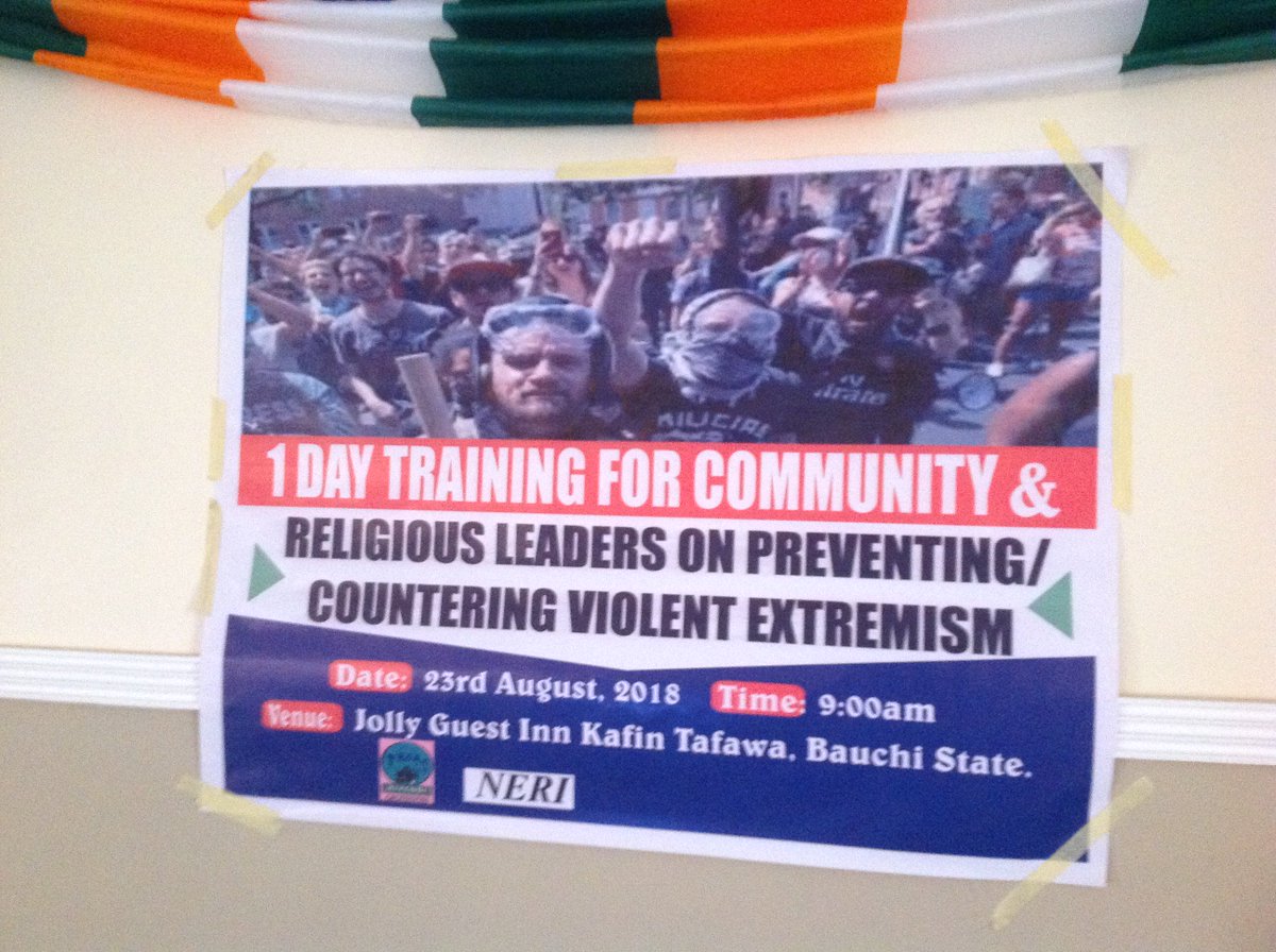 one day step; down training in preventing /countering violence extremism  by Kiycodi