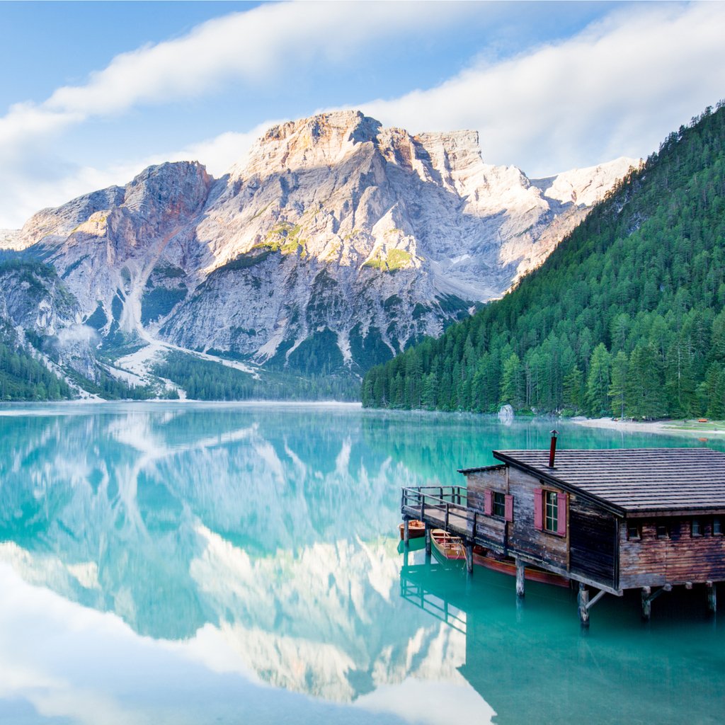 Visit Europe On Twitter In Summer Lake Lago Di Braies In South