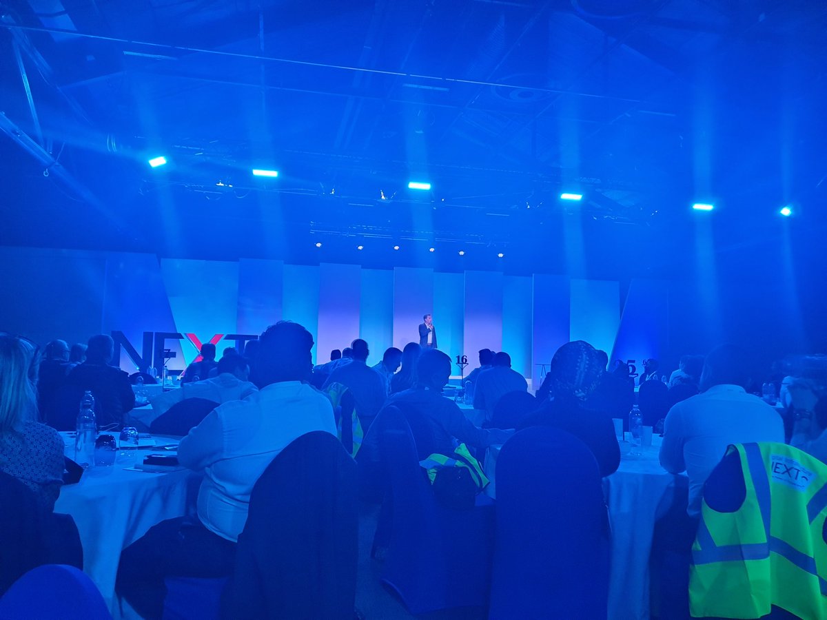 Listening to a most inspiring Hein Wagner at the #NEXTECSL