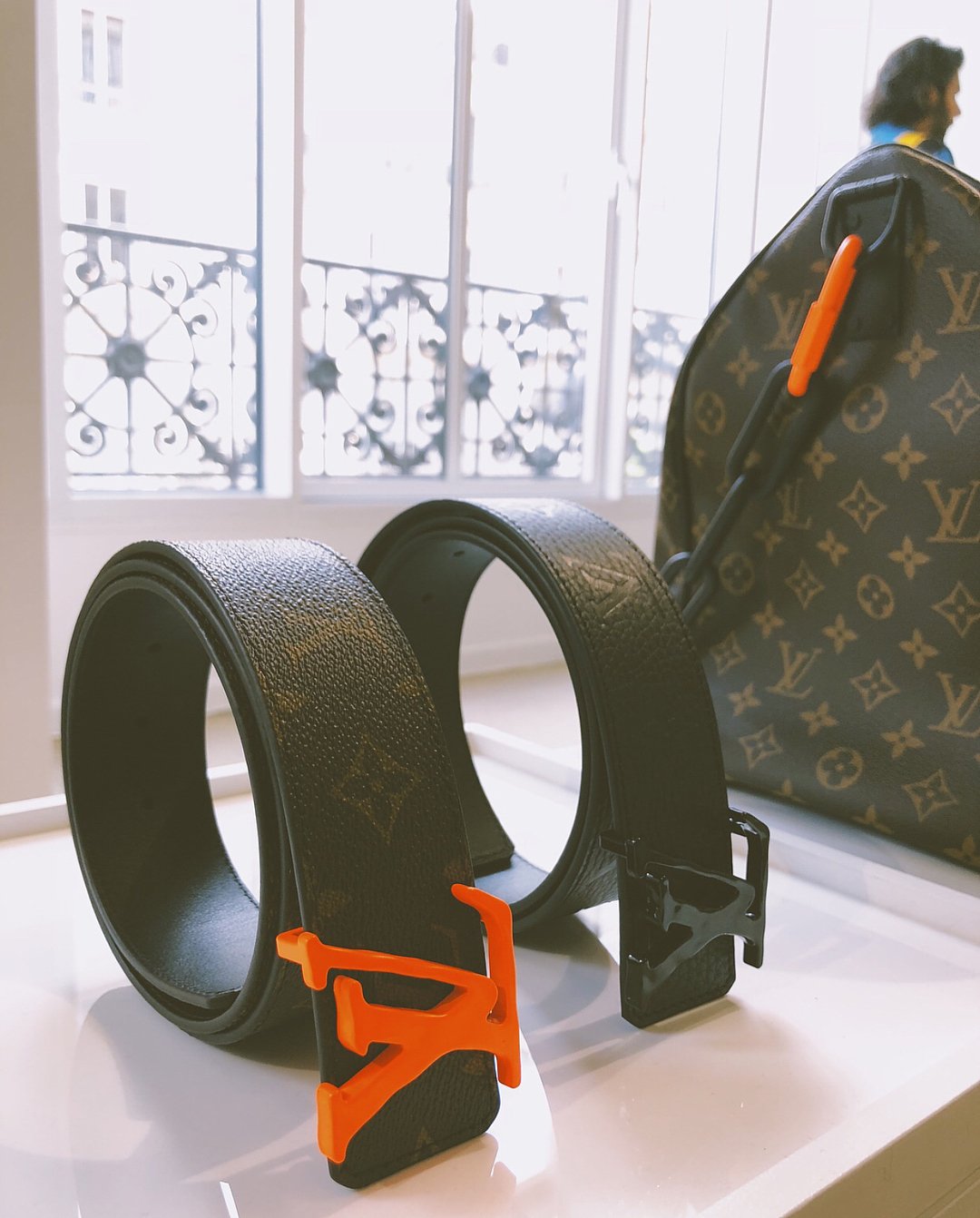 W2C Louis Vuitton x Virgil Abloh Saint Tulle White Belt : r/DHgate