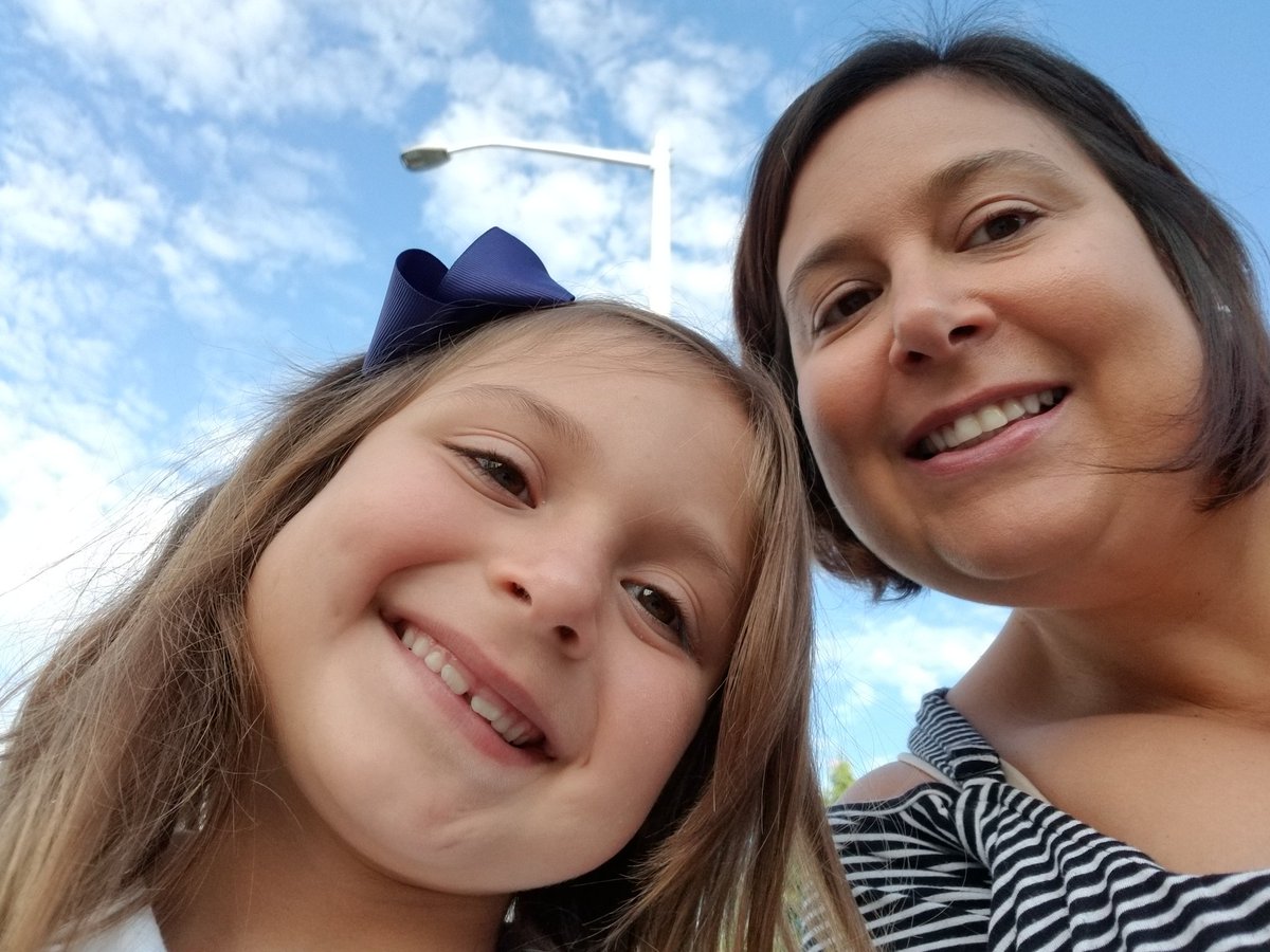 LiviaHarding's tweet image. Waiting for the bus #HCDSBselfie