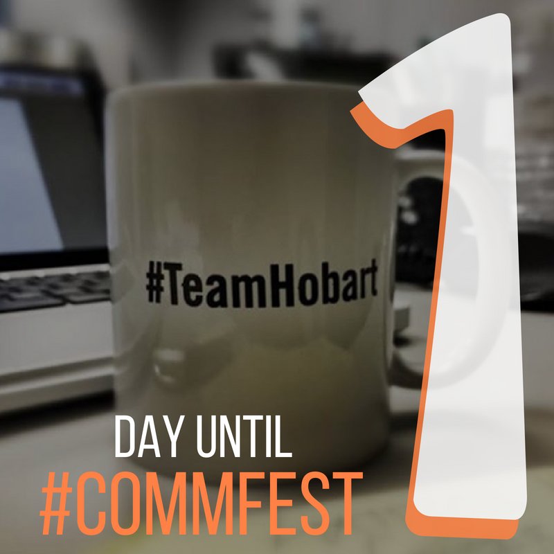 WPCommDept's tweet photo. Hey #TeamHobart! #CommFest2018 is TOMORROW! Our clubs and organizations can't wait to see you in Hobart Hall lobby from 9:00 - 4:00! #CommFest https://t.co/cqA12B0cAx