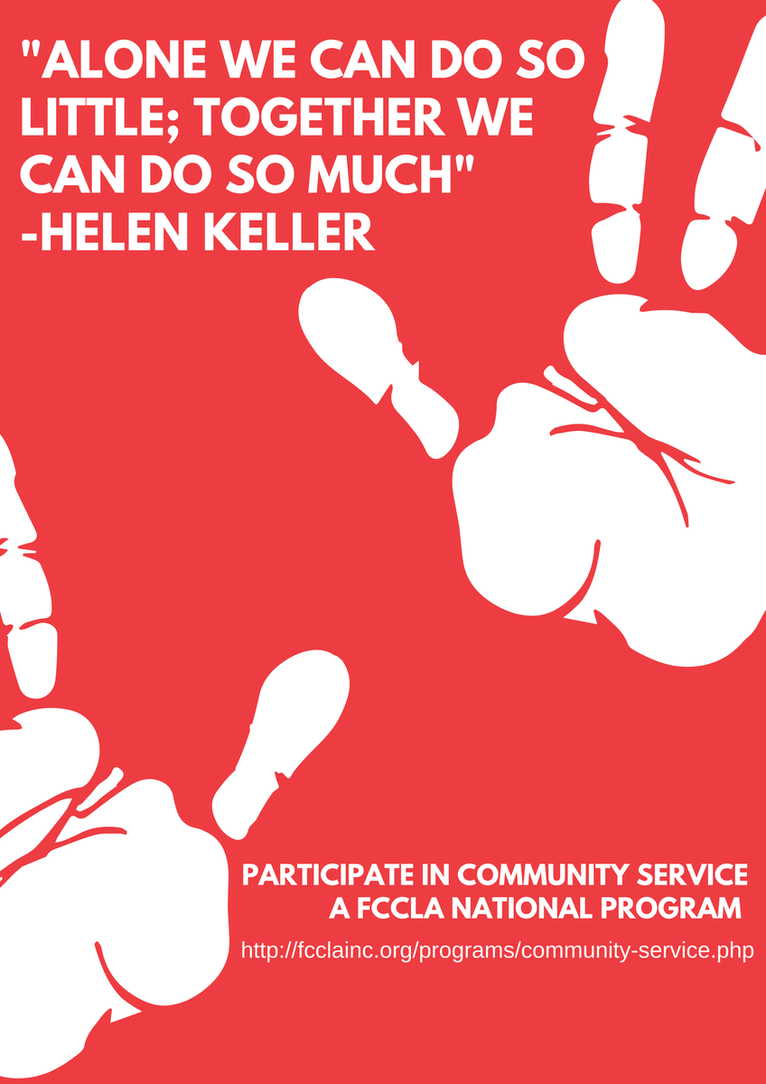 Participate in the Community Service program! fcclainc.org/programs/