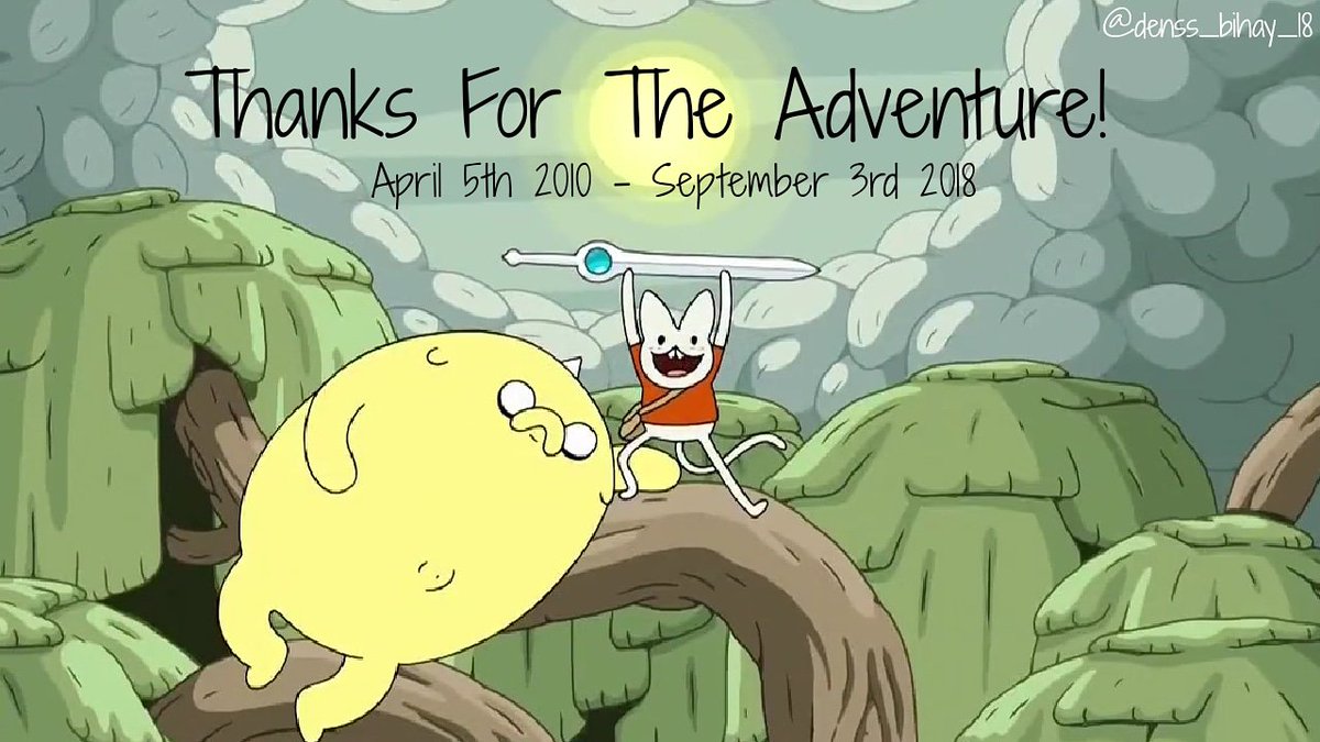 denss_bihay_10s's tweet photo. #ThanksForTheAdventure #AdventureTime #TheUltimateAdventure #ComeAlongWithMe #AdventureTimeSeriesFinale #AdventureTimeFinale #AdventureTimeSadness #GoodbyeAdventureTime #CartoonNetwork #DB0904 https://t.co/ZTocRpIHwf