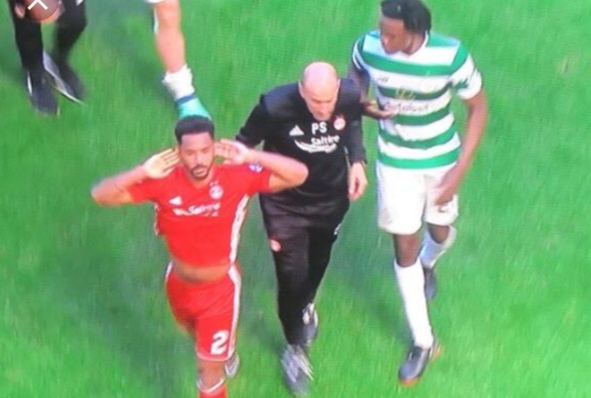 whyteo7's tweet image. One of these gets you a 3 match ban...the rest is fair game @ScottishFA complete clowns