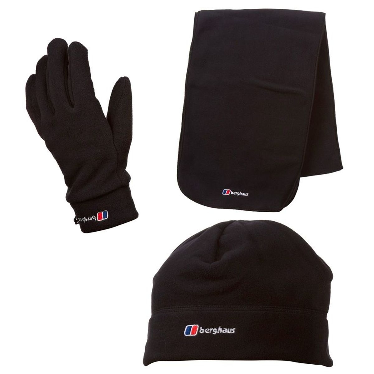 berghaus hat scarf gloves set