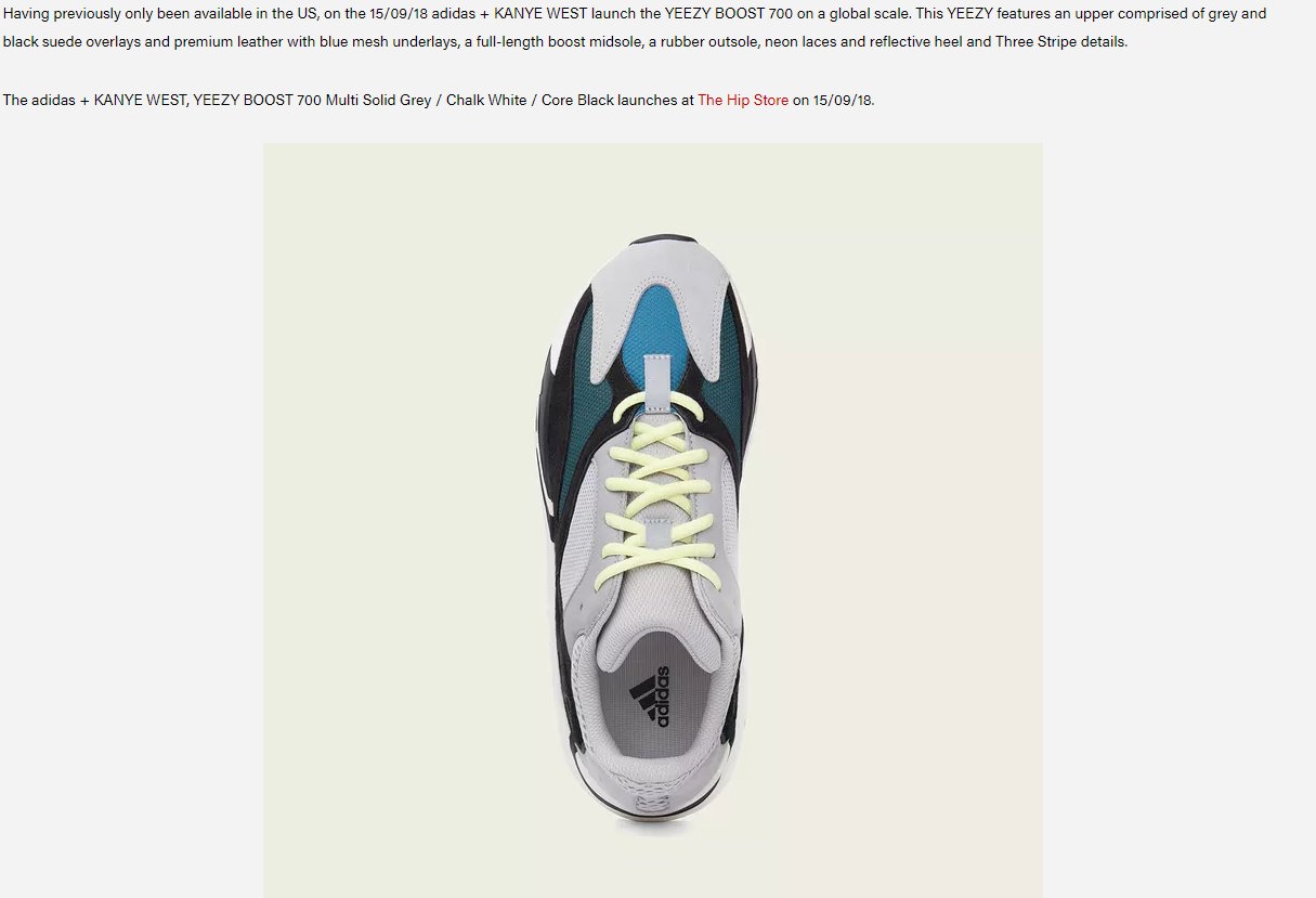 The hip store deals yeezy