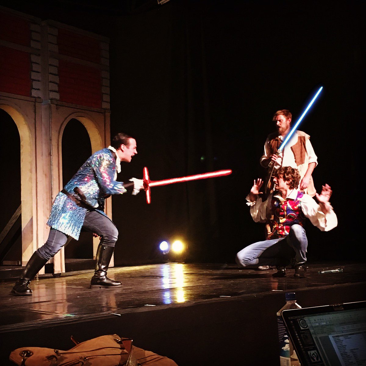 SCShakes's tweet image. We have to be really careful not to slice a limb with the Lightsabers, but the dueling in THE LIAR is turning out great!
THE LIAR
Performances: Sept 6--8, and 12—15 
The Columbia Music Festival Association 
914 Pulaski Street in the Vista
Tickets: $10.00
#Columbiasc, #SCSHAKES