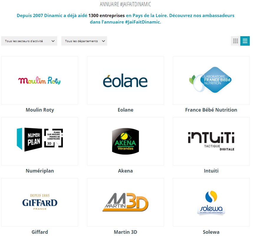 DINAMICPDL's tweet photo. 1300 entreprises ont bénéficié de Dinamic. Mais qui sont-elles ??? Réponse ici 📣https://t.co/XMWn2bqfRH
@ccipdl @CCINantes @CCI49 @CCIMayenne @cci72 @ccivendee https://t.co/L2LRw3B7c6