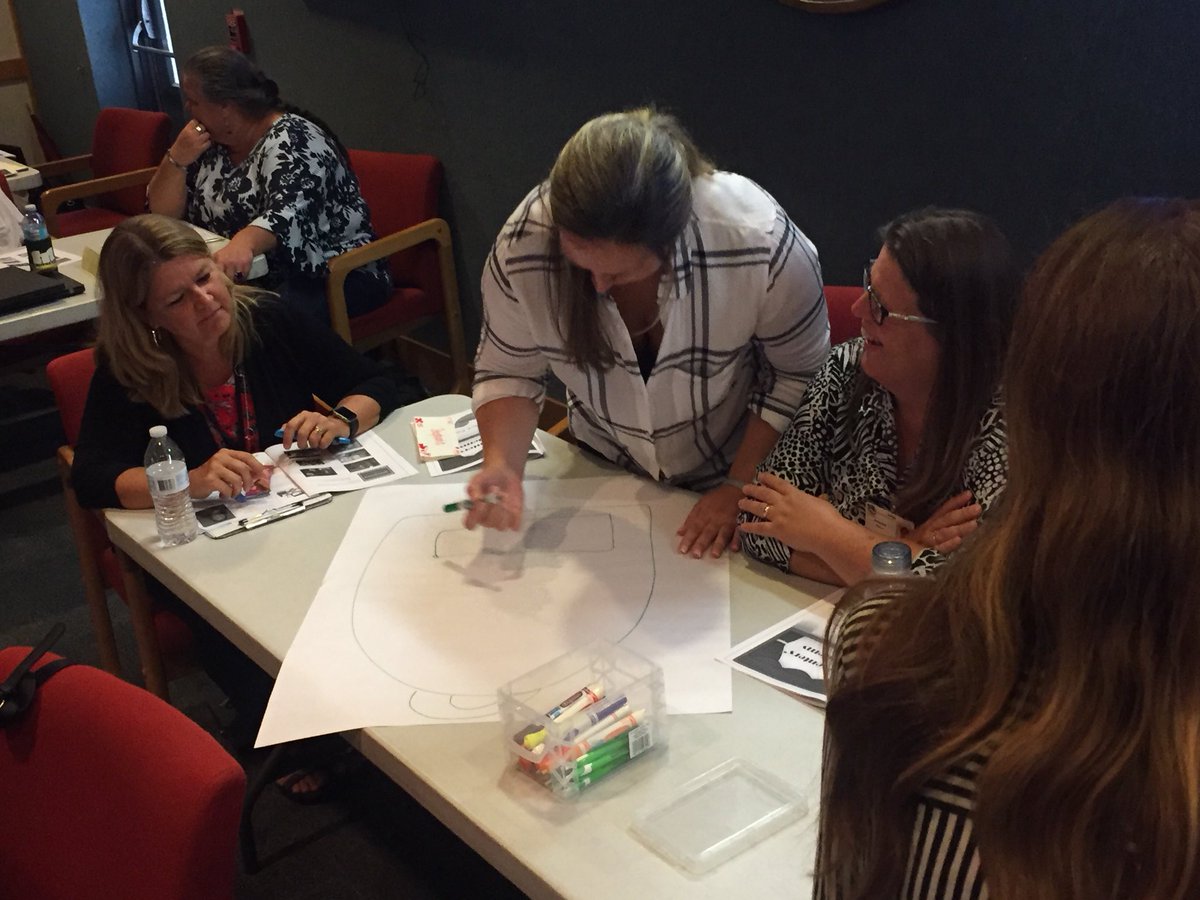 CMahaney123's tweet photo. Presenters’ Academy participants unpacking their backpacks getting ready to lead PL for VCS! @mrroa @2014FloridaTOY #VCSLEARNS #VCSPRESENTS https://t.co/MCtmXm4BSY
