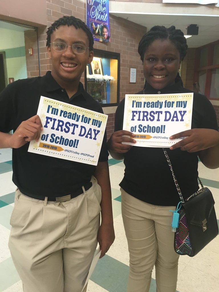 Pgcps G James Gholson Middle School Eighth Graders Are Ready For Pgcps1stday Countdown To High School Pgcps G James Gholson Middle School Eighth Graders Are Ready For Pgcps1stday Countdown To High School