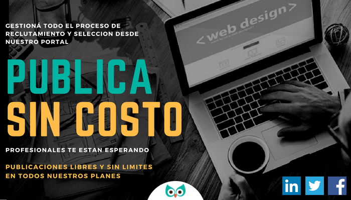 OwlJob's tweet photo. Seguí publicando tus Avisos de Empleo Sin Costo | Te esperamos! 😉 - https://t.co/AzqN9SwCfx https://t.co/8WJV7yM96g