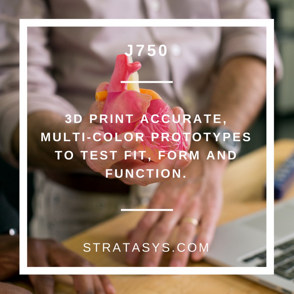 Have you heard of the J750? Produce prototypes with an incredible array of characteristics so they look, feel and function like the future products you designed them to be. All of this in a single print operation with minimal to no finishing steps. ms.spr.ly/6017r4vHh