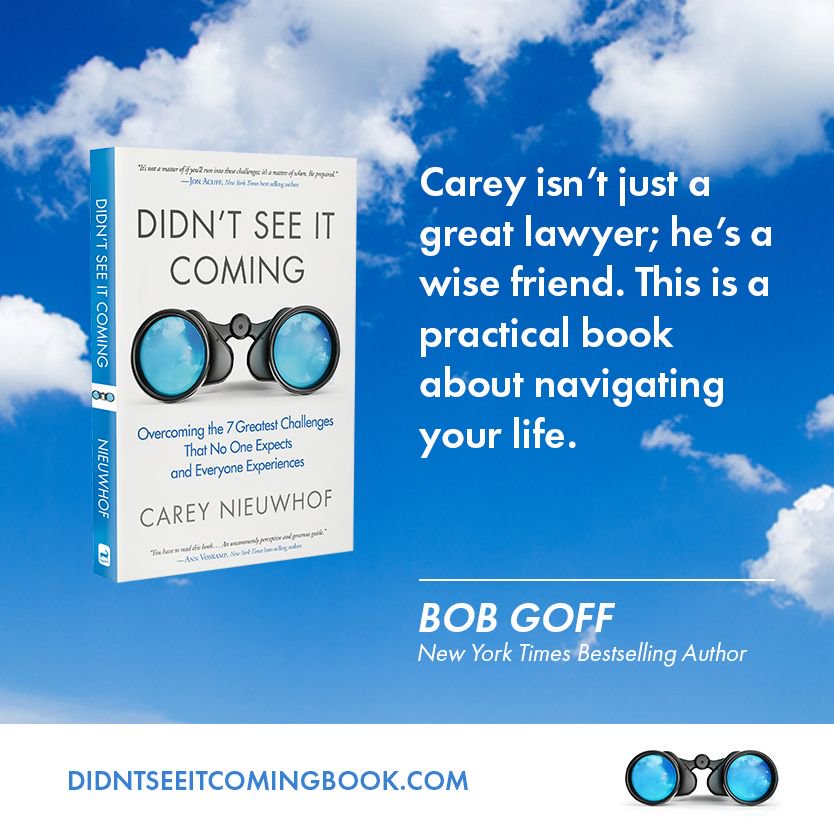 cnieuwhof's tweet photo. Get YOUR copy of Didn't See It Coming today! You'll figure out how to spot cynicism, pride, compromise, burnout and more BEFORE they happen, and how to recover IF they happen. Here's what @andystanley and others are saying about the book: https://t.co/eFqb4vWNZA https://t.co/zVqITf4wGs