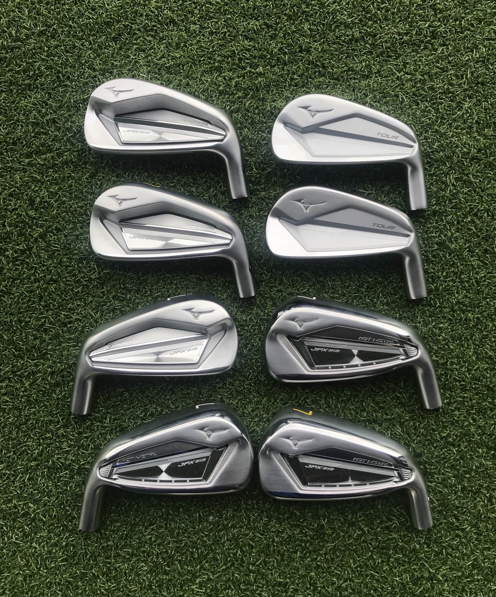 New <a href="/MizunoGolfEU/">Mizuno Golf Europe</a> JPX irons available for custom fit #JPX919 #forged #tour #hotmetal #getfitted @TrackManGolf