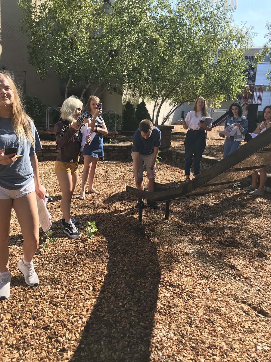 FeineisPhysics's tweet photo. Whatโs the right measurement tool for the job? What level of accuracy does each tool give you? Trundle wheel? Measuring tape? Stop watch? Photo gate? #NGSSphysics @BarringtonHS220 @jbaylor77 https://t.co/mEmkQEJDdJ