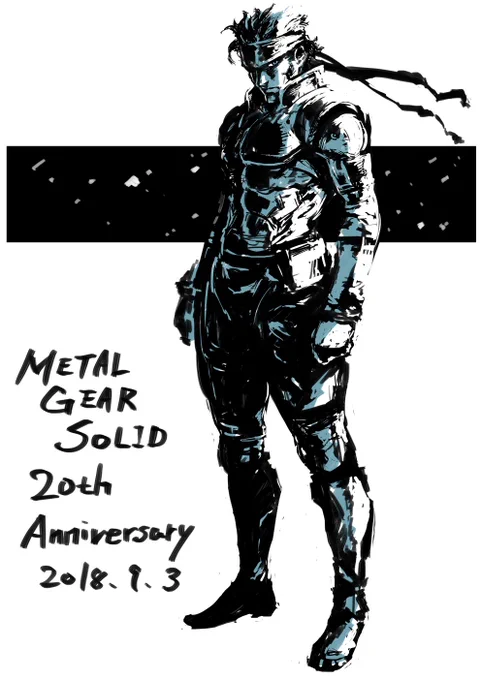 少し遅れましたがMGS20周年!
#MGS20th 