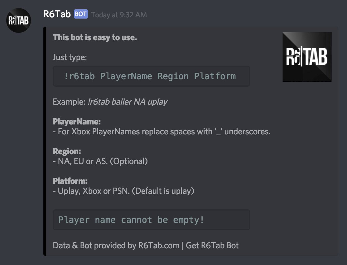 Tab bot