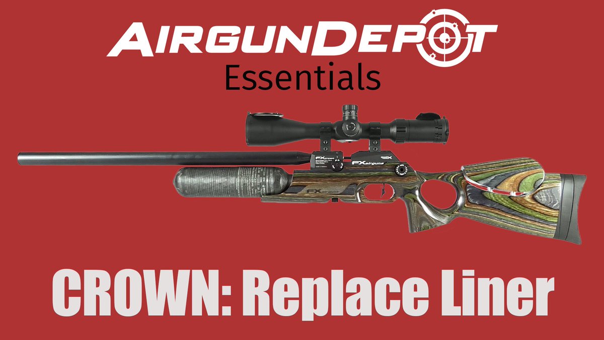 airgundepot's tweet photo. Learn how to replace the X barrel liner in your #FXCrown 🎯 https://t.co/DItK5AomjW https://t.co/yVE1zqivMx