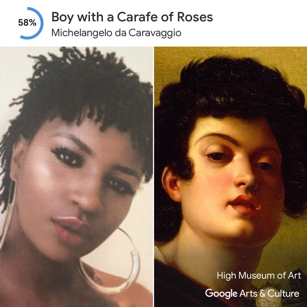Silvia Njoki on Twitter "Do you look like a famous painting? 🤳 Take an ArtSelfie and discover
