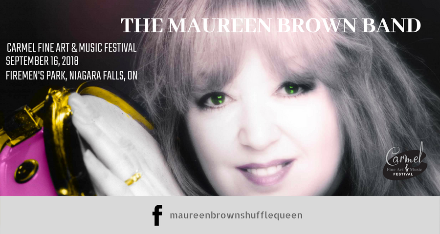 We’re pleased to announce that musician Maureen Brown will be performing at the 2018 Carmel Fine Art &amp; Music Festival!

Find out more about Maureen and her band on their Facebook page: facebook.com/maureenbrownsh…