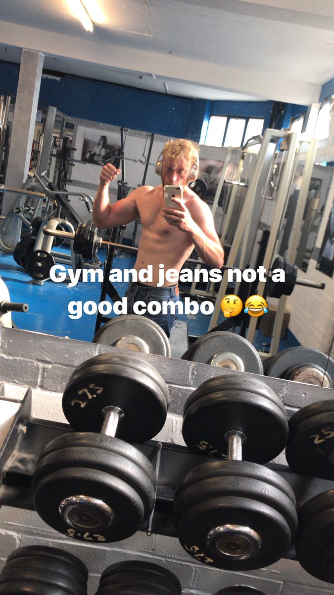 jamiejordan1995's tweet photo. #gym #liftheavy #cutting #determination #grind #Motivation #strong #strongerself #muscle #rippedjeans #sweatbox https://t.co/0VOtvzyP1V