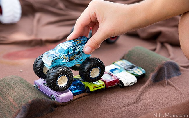 monster truck arena diy