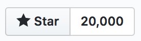 PixiJS's tweet photo. 🤩 Woah, PixiJS hits 20K stars on @github! https://t.co/dvCIzrkwpY