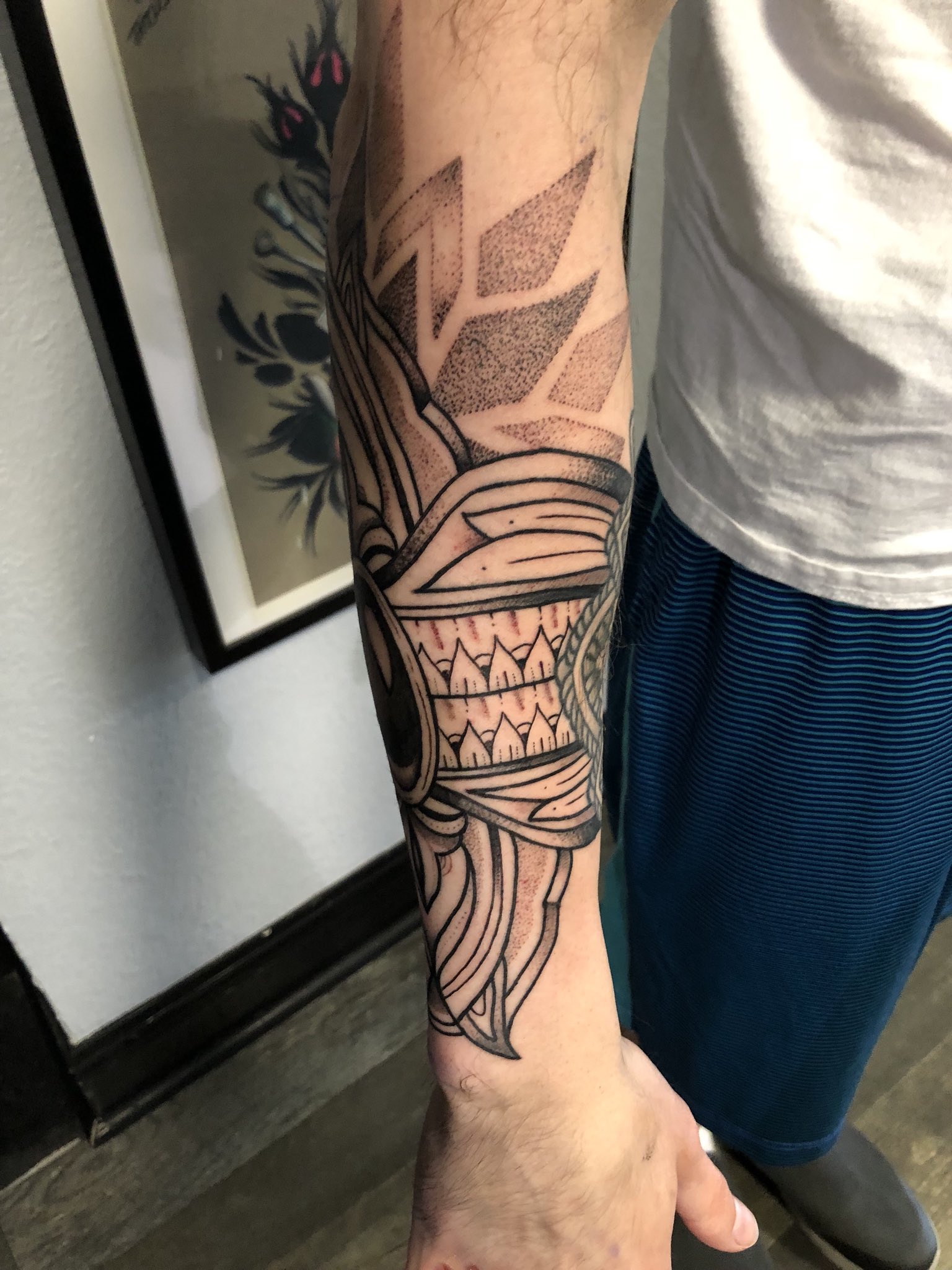 Tattoo uploaded by Bones Tattooer • Lady, rose, and Web on the wrist. New  York City. Fall 2018 • Tattoodo