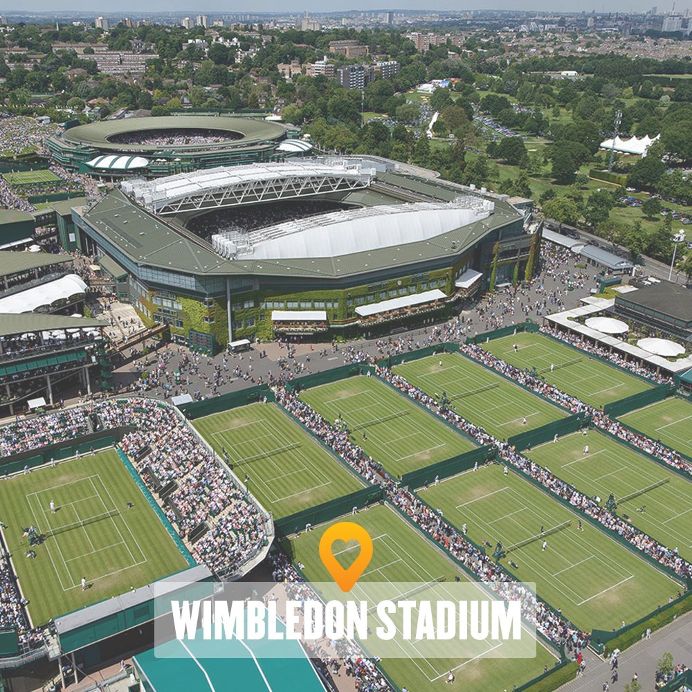The green turf is the reason for many emotions in Wimbledon from winning of unexpected to losing of favorites! #wimbledonstadium
.
.
.
#wimbledoncourt #tenniscourt #champions #losers #emotions #spiritofsports #amazingview #pleasure #majestic #stunning #southwest