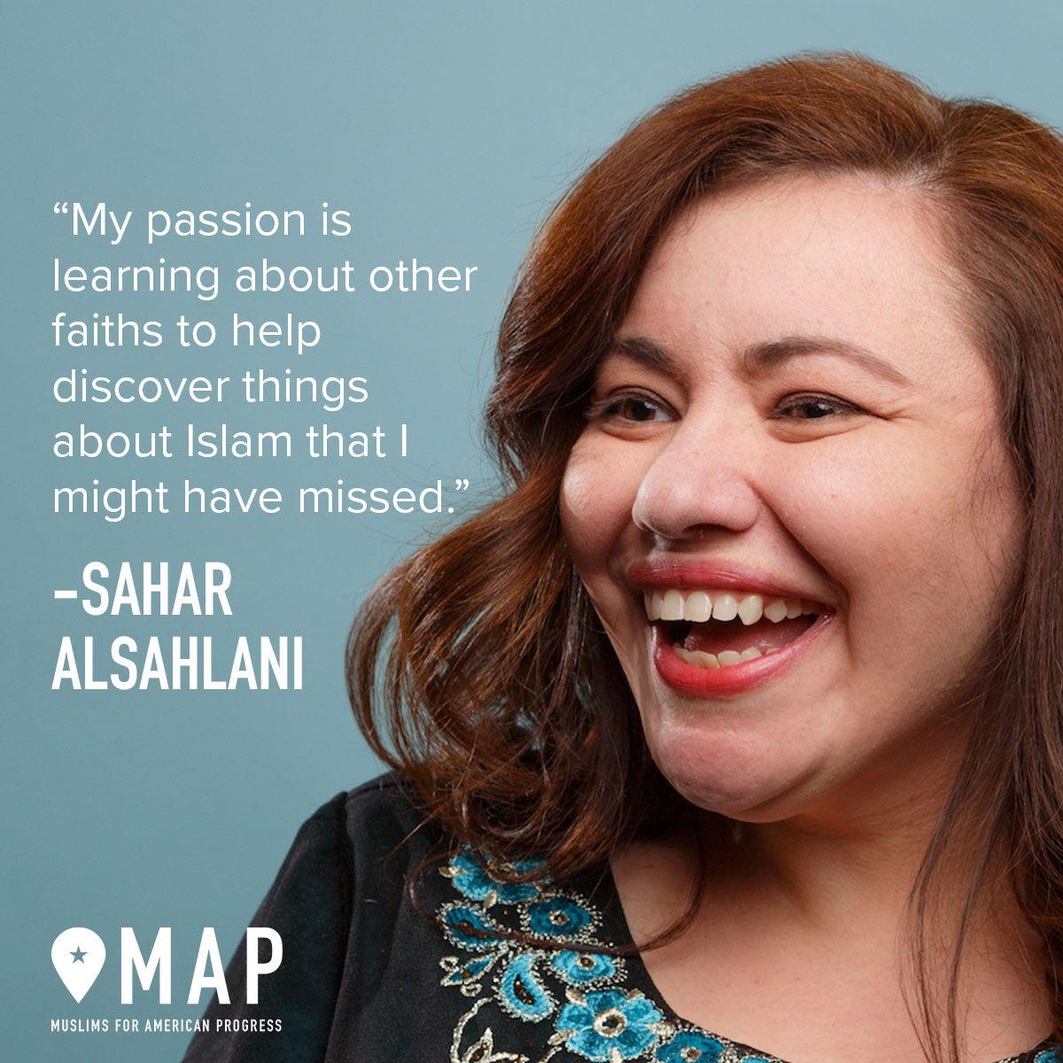 TheISPU's tweet photo. Sahar Alsahlani has been on the interfaith social justice scene in #NYC for six years. She is co-chair of The Fellowship of Reconciliation @FORpeace, the country’s oldest interfaith organization geared toward peace and non-violence. #MuslimsofNYC https://t.co/BxBEg4Thti https://t.co/veyoaHGYYC
