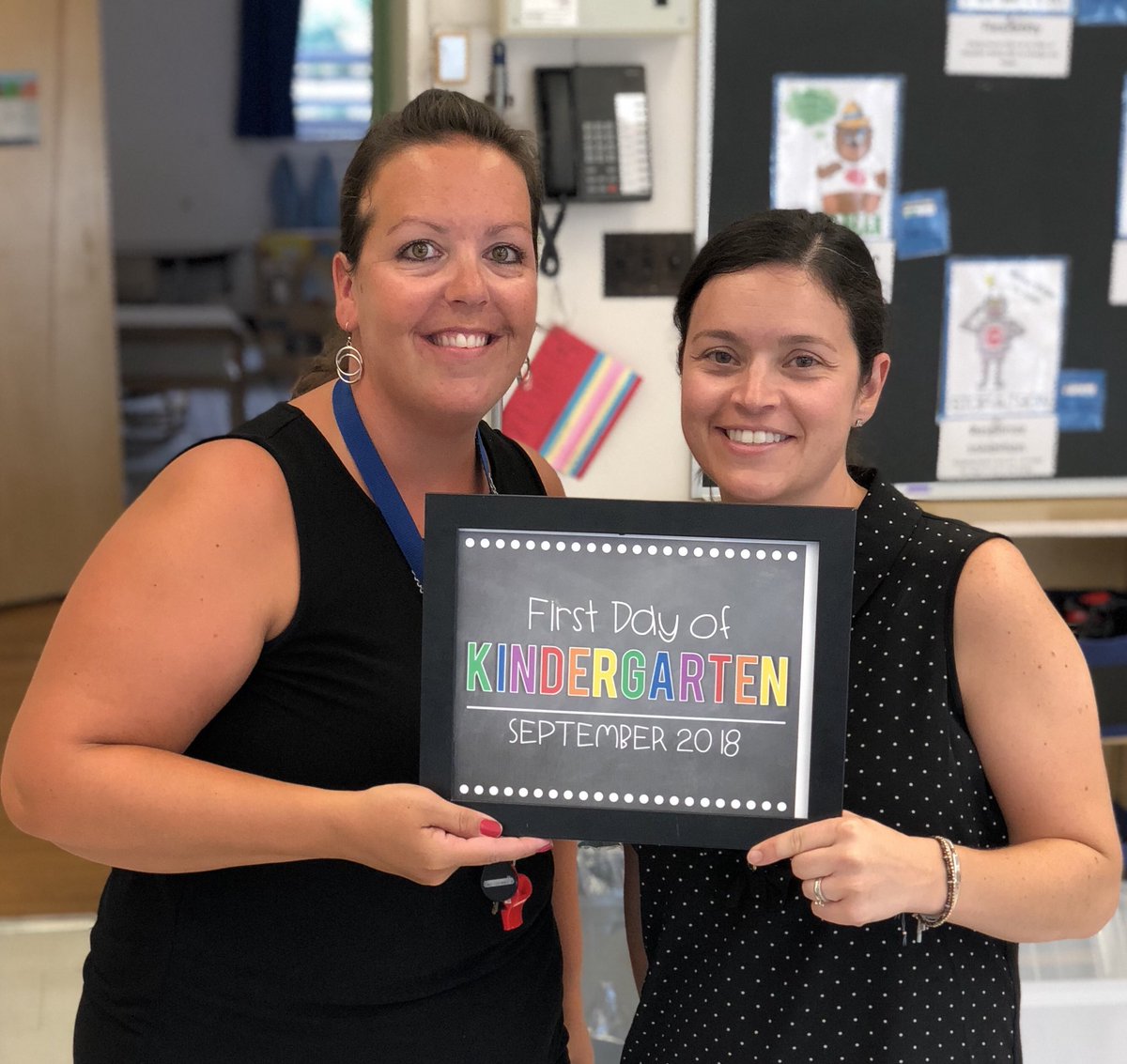 MrsDDeRusha's tweet photo. Great first day with my new partner @laurie_stapley. Looking forward to a great year in FDK @KingAlbertPS https://t.co/DKI1mQtQ7N