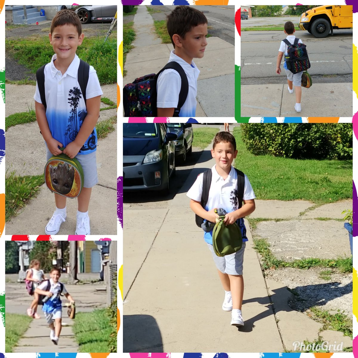 SamanthaMcW's tweet image. He says 2nd grade is his favorite #BackToSchool2018 #firstdayof2ndgrade